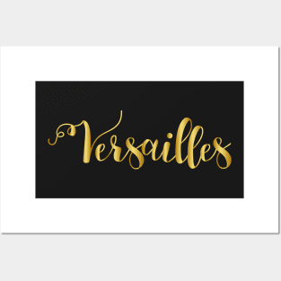 Versailles lettering Posters and Art